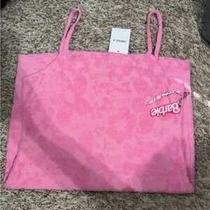 Barbie Floral Pink Coverup Dress